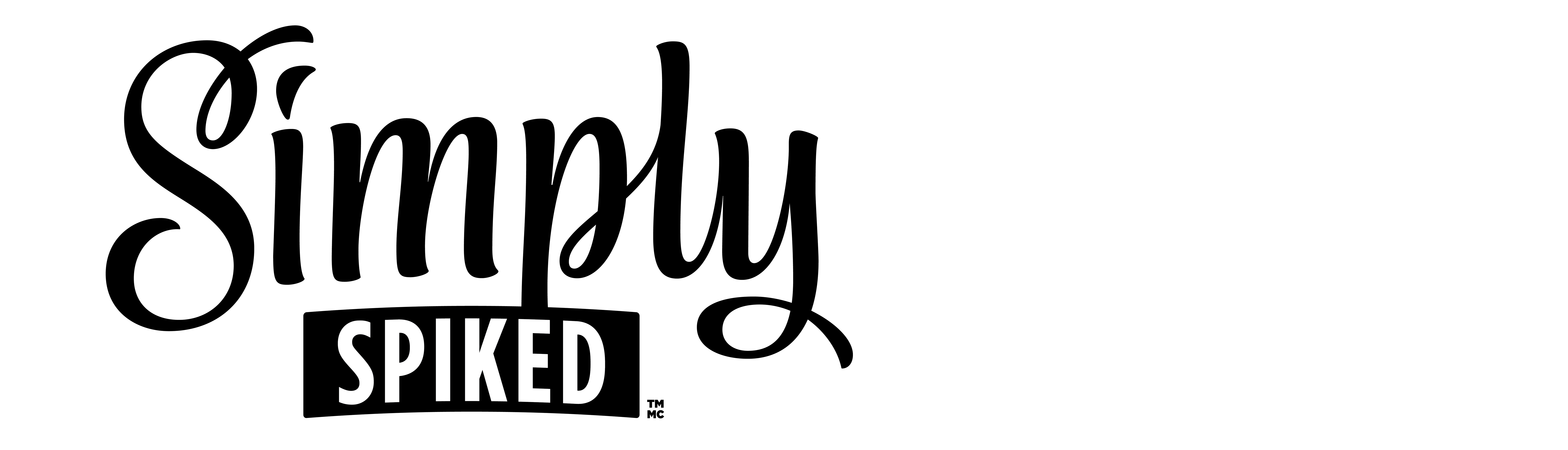 Simply spiked logo