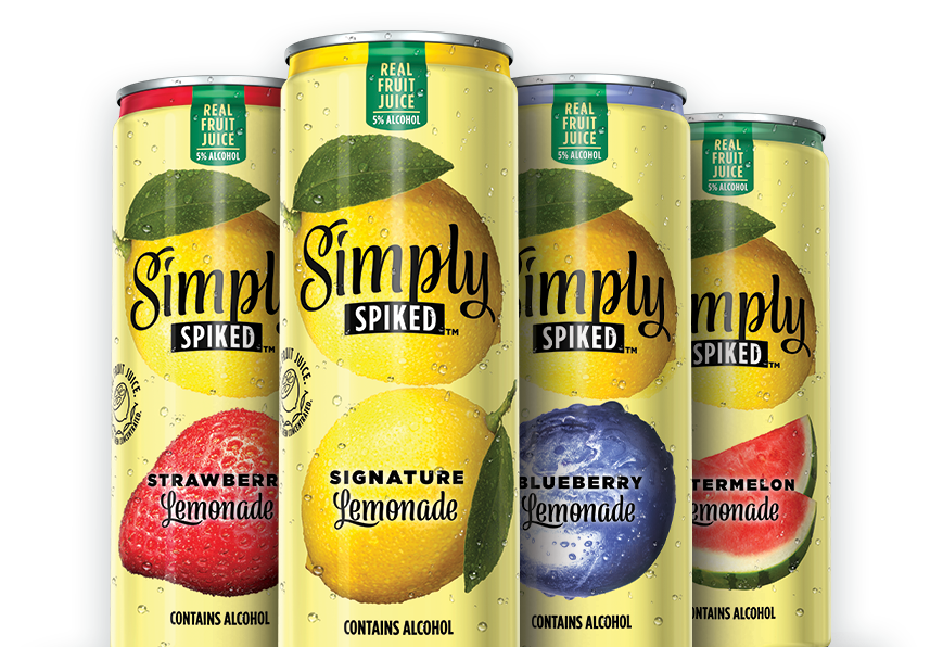 Simply Spiked Cans