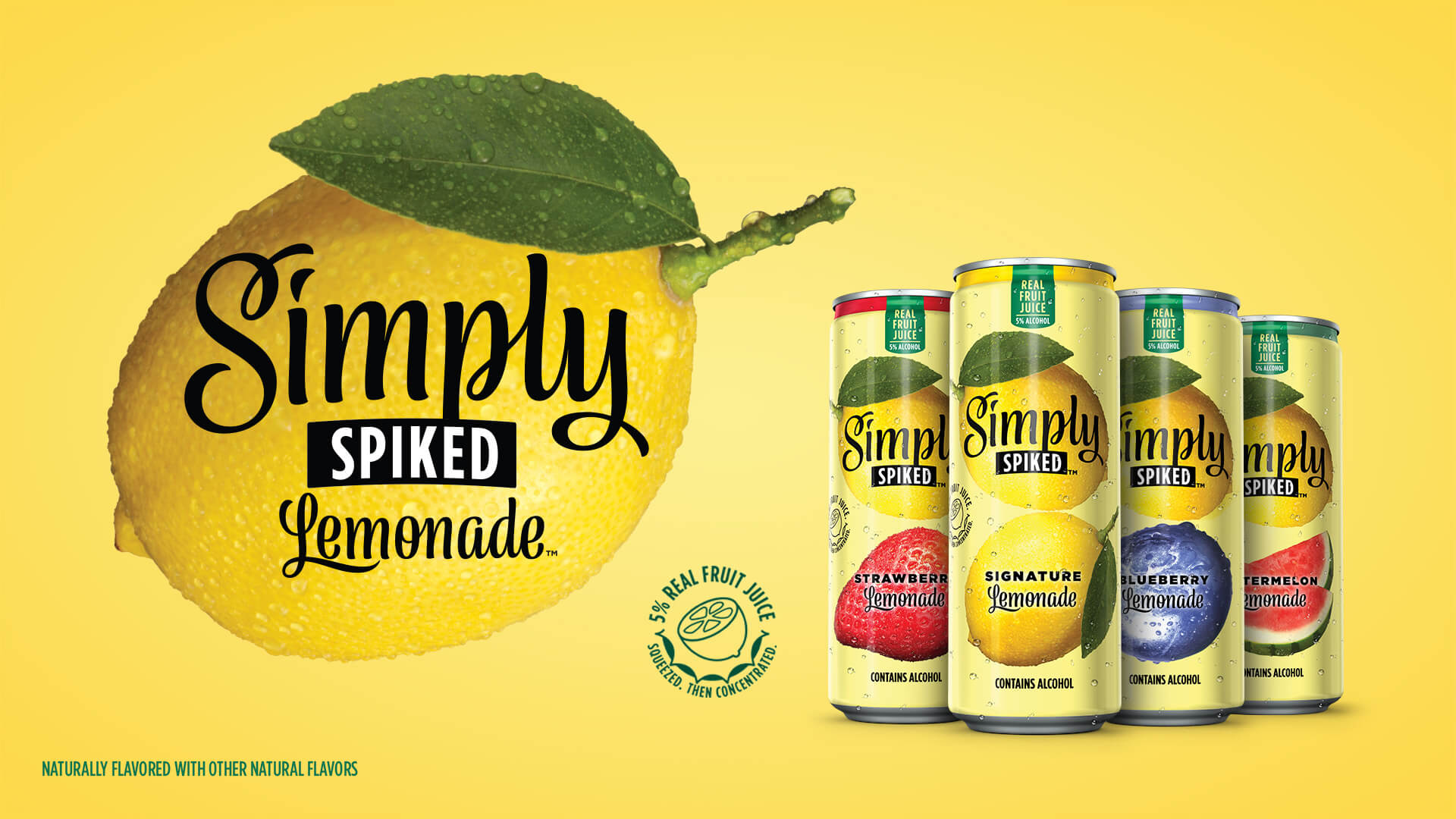 Simply Spiked Lemonade