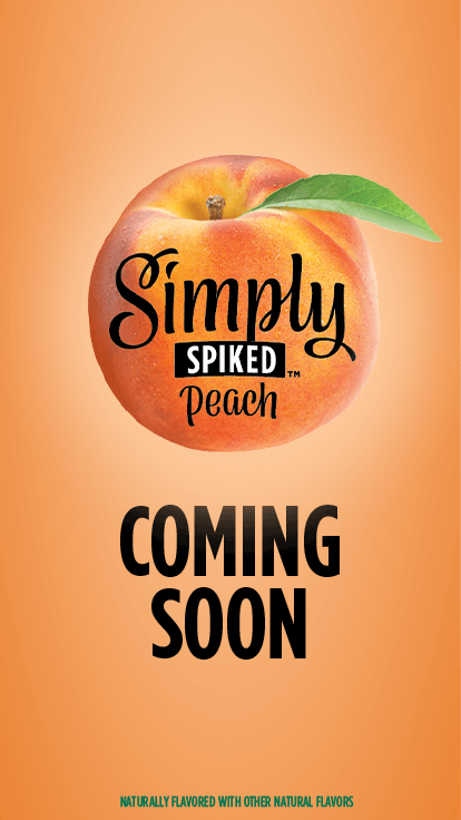Simply Spiked Peach Coming Mobile