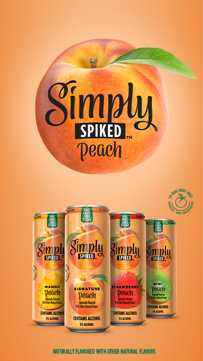 Simply Spiked Peach Mobile