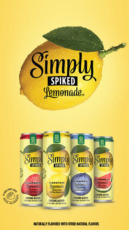18+ Easy Sipping Spiked Lemonade