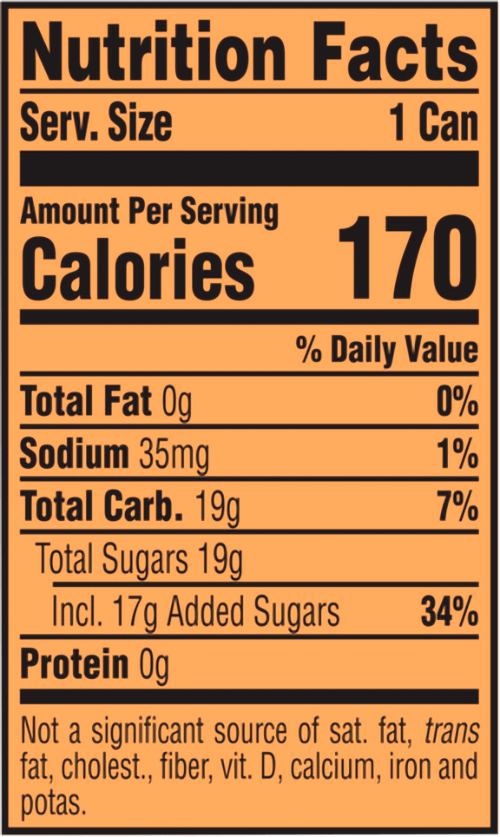 Nutritional Facts